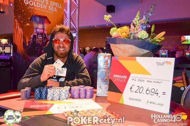 Youssouf Eksen | 2017/04 - Enschede Poker Series - €500 NLHE Main Event Single Re-entry 